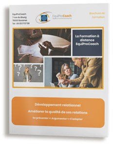 Brochure de la formation professionnelle EquiProCoach